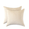 Square chenille Decorative Pillow Fabric For Bed, Sofa